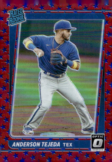 2021 Donruss Optic #84 Anderson Tejeda Freedom #/45