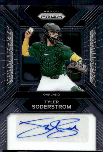2024 Panini Prizm #SS-TS Tyler Soderstrom Sensational Signatures