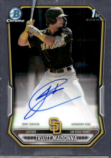 2026 Bowman #CPA-TM Truitt Madonna Chrome Prospect Autographs RC 1st