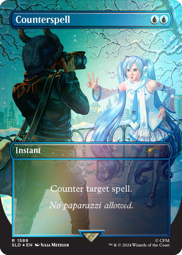 Counterspell (1589) (Rainbow Foil) [SLD - 1589]