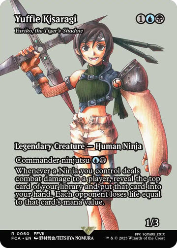 Yuffie Kisaragi - Yuriko, the Tiger's Shadow (Showcase) [FCA] - Near Mint