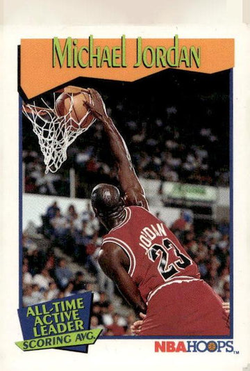1991-92 Hoops #536 Michael Jordan