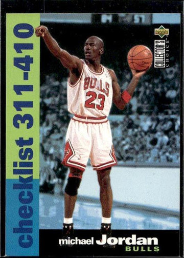 1995-96 Collector's Choice #410 Michael Jordan