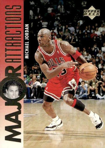1995-96 Upper Deck #337 Michael Jordan / David Hanson