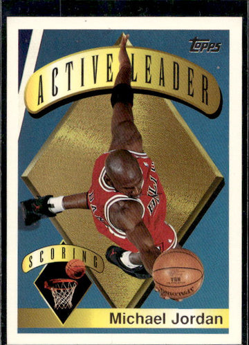 1995-96 Topps #1 Michael Jordan