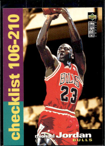 1995-96 Collector's Choice #210 Michael Jordan