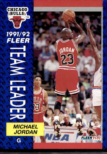 1991-92 Fleer #375 Michael Jordan