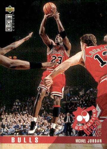1995-96 Collector's Choice English II #114 Michael Jordan