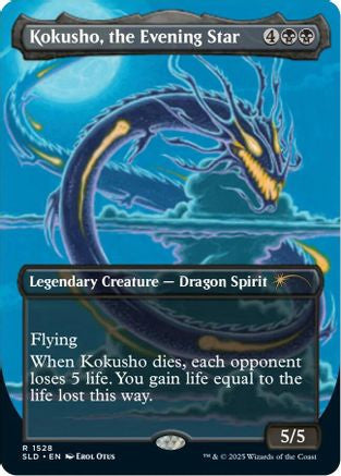 Kokusho, the Evening Star (Rainbow Foil) (SLD-1528) - Secret Lair Drop Series Foil