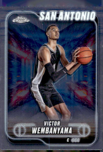 2024-25 Topps Chrome #193 Victor Wembanyama