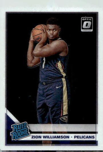 2019-20 Donruss Optic #158 Zion Williamson