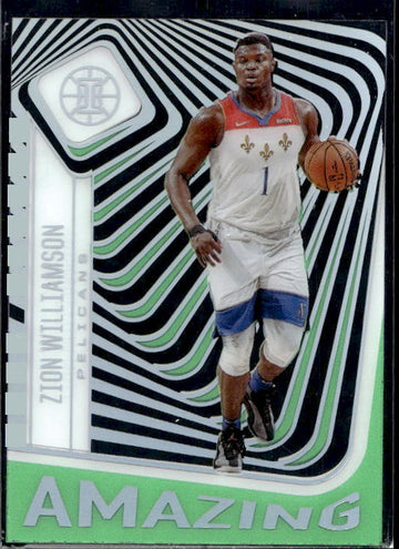 2020-21 Panini Illusions #16 Zion Williamson Amazing