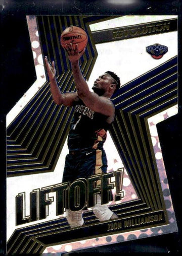 2021-22 Panini Revolution #7 Zion Williamson Liftoff! Cubic #/50