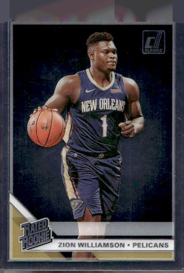 2019-20 Clearly Donruss #51 Zion Williamson