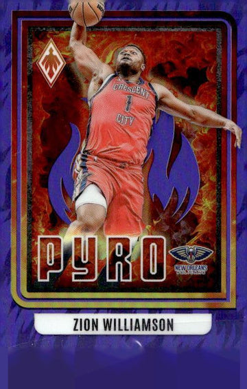 2023-24 Panini Phoenix #24 Zion Williamson Pyro