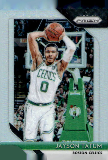 2018-19 Panini Prizm #118 Jayson Tatum Prizms Silver