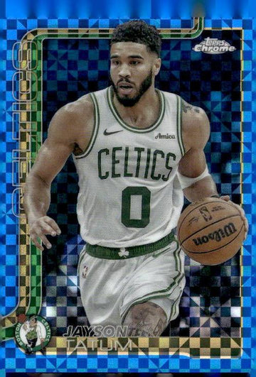 2025-26 Topps Chrome #49 Jayson Tatum Prism Refractor