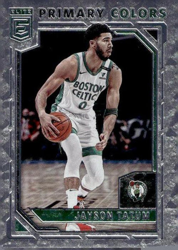 2021-22 Donruss Elite #5 Jayson Tatum Primary Colors