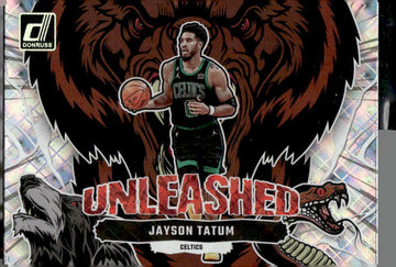 2023-24 Donruss #5 Jayson Tatum Unleashed