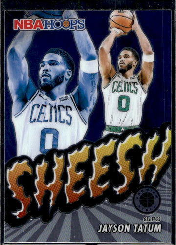 2023-24 Hoops Premium Stock #22 Jayson Tatum Sheesh
