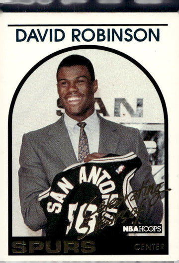 1993-94 Hoops #DR1 David Robinson