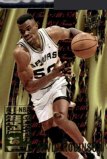 1995-96 Ultra #4 David Robinson All-NBA