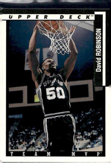 1993-94 Upper Deck #TM24 David Robinson Team MVP