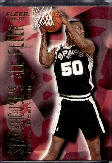 1996-97 Fleer #12 David Robinson Stackhouse's All-Fleer