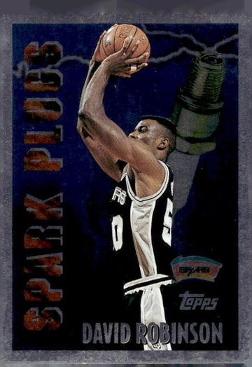 1995-96 Topps #SP6 David Robinson Spark Plugs