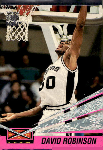 1993-94 Stadium Club #13 David Robinson Beam Team
