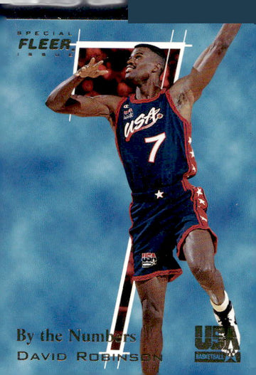 1996 Fleer USA #18 David Robinson