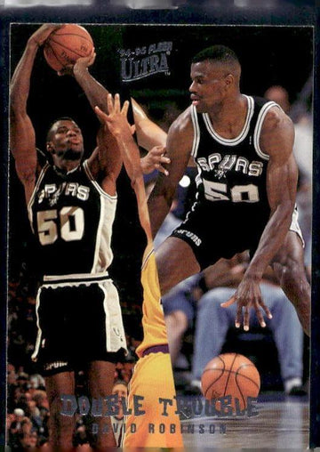 1994-95 Ultra #8 David Robinson Double Trouble