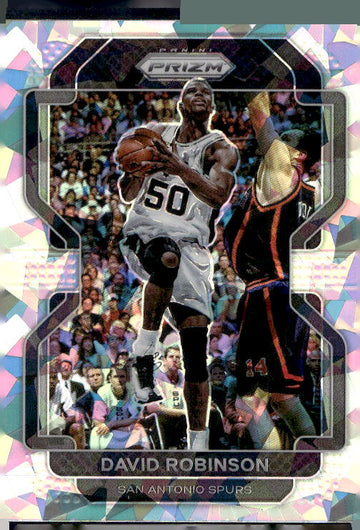 2021-22 Panini Prizm #242 David Robinson Silver Wave