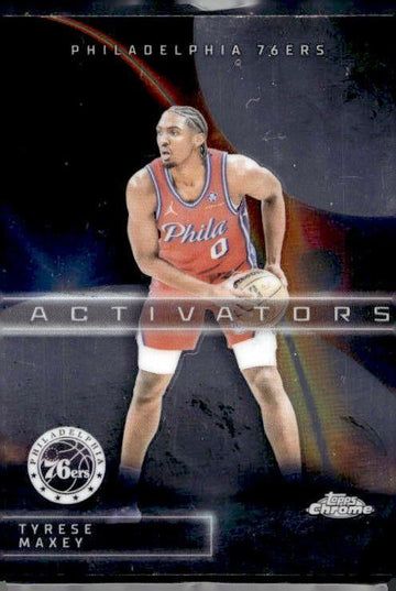 2025-26 Topps Chrome #AC-6 Tyrese Maxey Activators