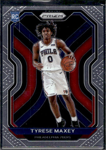 2020-21 Panini Prizm #256 Tyrese Maxey