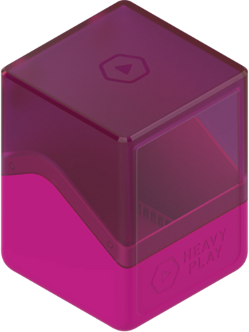 Heavy Play RFG Deck Box - 100+ - Sorcerer Pink