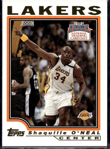2004 National Trading Card Day #9 Shaquille O'Neal