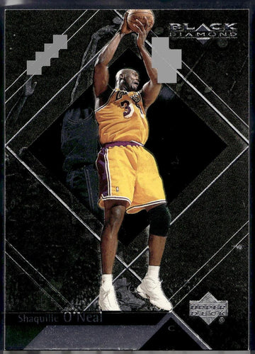 1999-00 Upper Deck Black Diamond #37 Shaquille O'Neal
