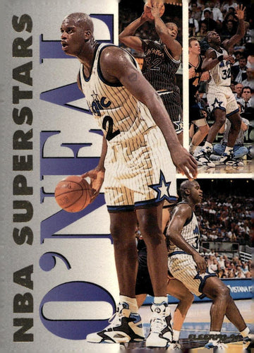 1993-94 Fleer #16 Shaquille O'Neal NBA Superstars