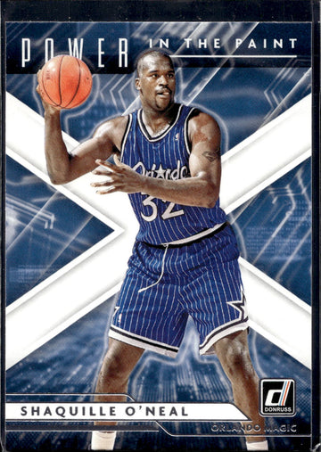 2021-22 Donruss #9 Shaquille O'Neal Power in the Paint