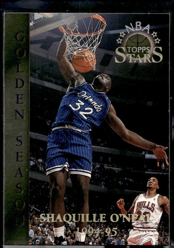 1996-97 Topps Stars #82 Shaquille O'Neal