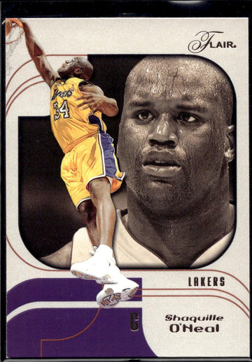 2002-03 Flair #65 Shaquille O'Neal