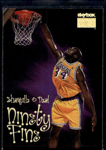 1998-99 SkyBox Premium #212 Shaquille O'Neal