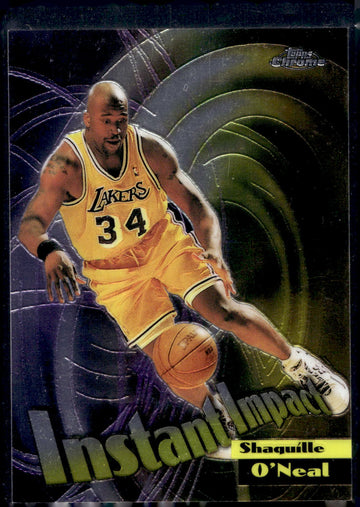 1998-99 Topps Chrome #I5 Shaquille O'Neal Instant Impact