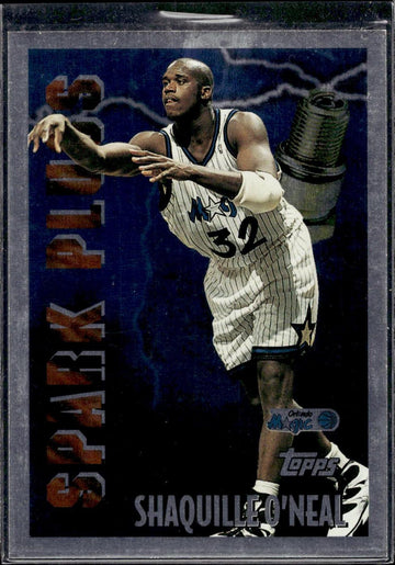 1995-96 Topps #SP1 Shaquille O'Neal Spark Plugs