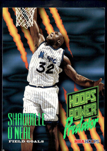 1994-95 Hoops #P-3 Shaquille O'Neal Hoops Power Predator