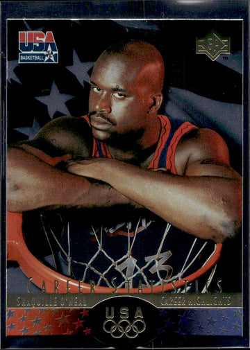 1996 Upper Deck USA #S5 Shaquille O'Neal SP Career Statistics