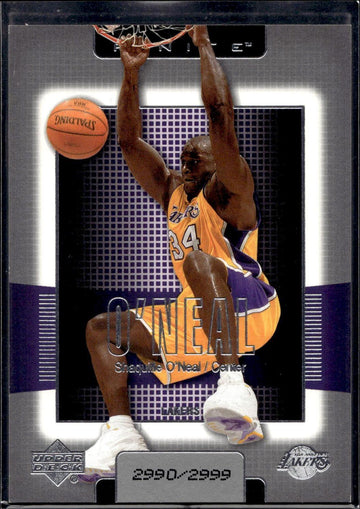 2003-04 Upper Deck Finite #79 Shaquille O'Neal #/2999