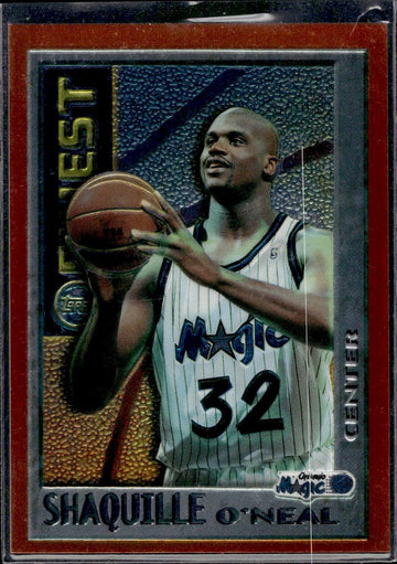 1995-96 Finest #M22 Shaquille O'Neal Mystery