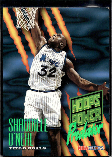 1994-95 Hoops #P-3 Shaquille O'Neal Hoops Power Predator